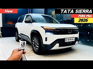 New Tata Sierra PURE Plus 2026 ❣️| मात्र ₹14.49 लाख में Tata Sierra का Most Value For Money Variant🤑