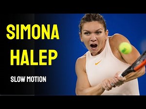 Simona Halep Slow Motion - 2014 Cincinnati Masters 1000