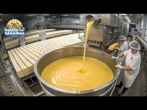 How Butter is Made in a Factory | Butter Factory Process