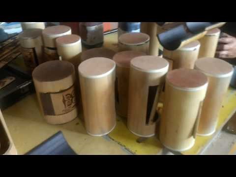 Artesanía de bambú ( alhageros)... como se hacen...