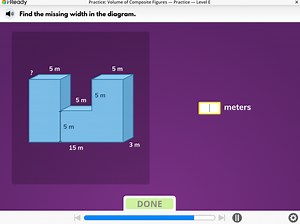 i-Ready Practice: Volume of Composite Figures - Practice - Leve... | Filo