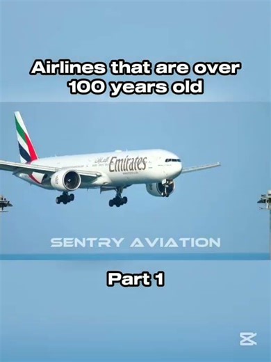 airlines that are over 100 years old.part 1 #aviation #airplane #airlines