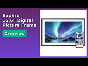REVIEW (2025): Euphro 15.6'' Digital Picture Frame. ESSENTIAL details.