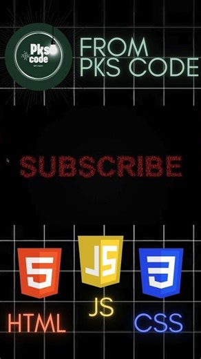 BUILD Amazing Particle Text Subscribe Animation|HTML CSS AND JS #webdevelopment