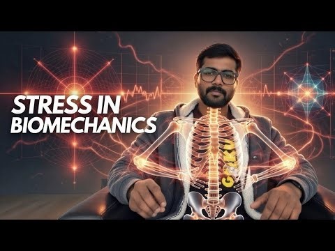 Stress in Biomechanics Explained in Simple Word | Part-1 | Hindi-English | @gsvofficial26