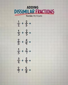 55K views · 997 reactions | The Easy Way to Add Fractions with Different Bottoms! | Math Love | Facebook
