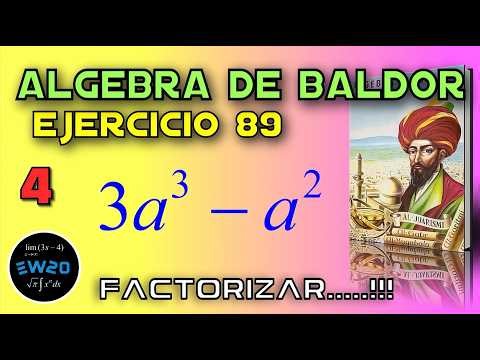 Factoring - Common Factor - Algebra De Baldor From Scratch Exercise 89 4