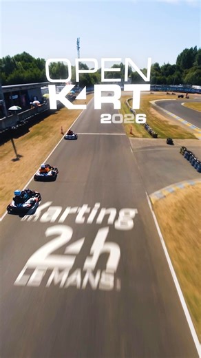 Alors, prêts à relever un défi #OPENKART en 2026 ?! De 2H à 24H, chacun trouvera chaussures à son pied pour se faire plaisir au volant d'un kart ! Ouvert à tous | Calendrier 2026 | Openkart 𝗜𝗻𝘀𝗰𝗿𝗶𝗽𝘁𝗶𝗼𝗻 : https://pulse.ly/9q43c7kpay | Karting des 24 Heures