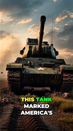 First America’s 🇺🇲 Cold War Tank M47 Patton (1951) #M47Patton#ColdWar#USTank #history