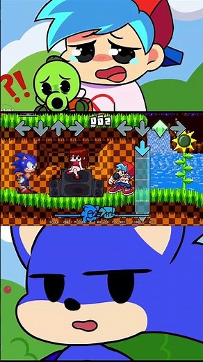 Friday Night Funkin' Sonic For Hire - Funkin' for Hire Retake - FNF Sonic Mod #fnf #sonic #whoareyou