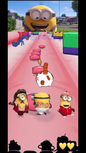 lying down MINIONS💛#tileshop #funnyvideos#funny#remix #shorts