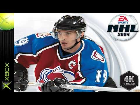 NHL 2004: Capitals vs Sabres - Xbox Gameplay 4K