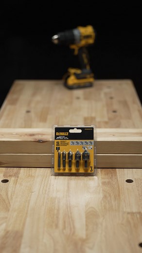DEWALT High-Speed Steel Countersink Set Overview