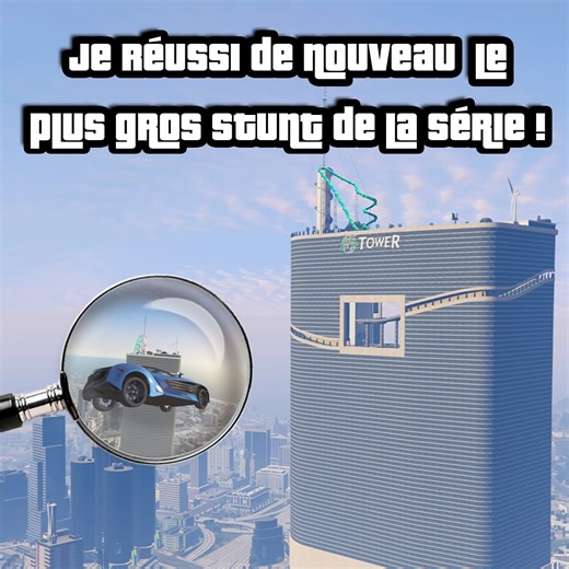 Je tente des stunts avec de vraies voitures dans GTA 5 | Mafiastunting