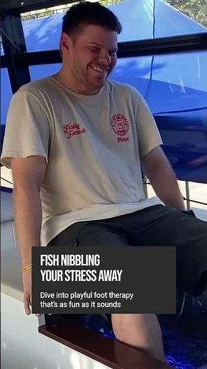 Indulge in Playful Fish Spa Therapy