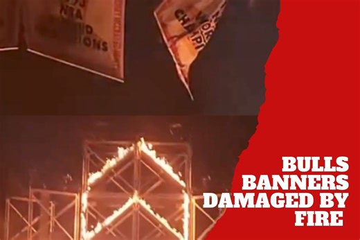Chicago Bulls? championship banners damaged by concert pyrotechnics at United Center