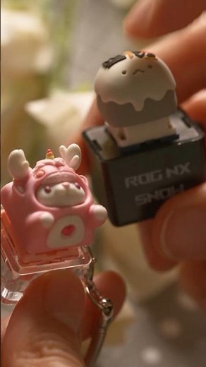 Making your own keycap keyring #Keycap #KeycapKeyring #MakingKeyrings