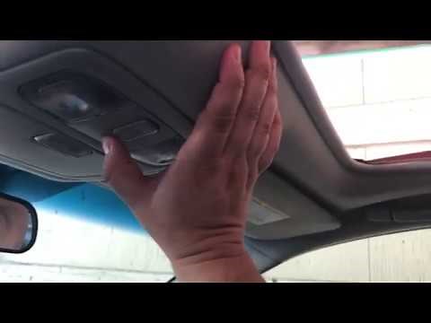 Reset your Toyota Camry’s sunroof!