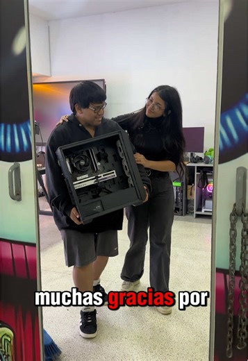 Regalamos una PC Gamer a un Joven en Plaza Norte