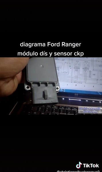 Diagrama Ford Ranger: Módulo DÍS y Sensor CKP