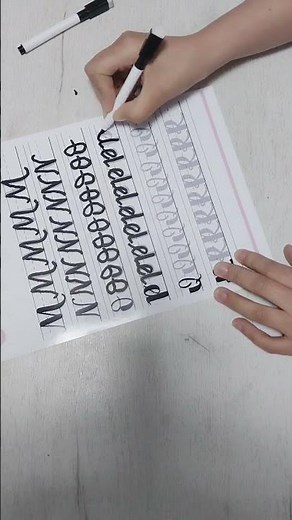 “Basic Calligraphy Strokes Every Beginner Must Learn” #art #calligraphy #drawing