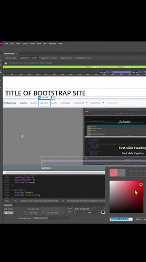 DREAMWEAVER - Lesson 16 - Multimedia Content #website #dreamweaver #webdesign #editor #bootstrap