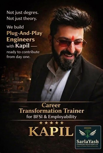 Career Transformation Trainer for BFSI & Employability | Kapil Narula | Plug-And-Play Talent Builder