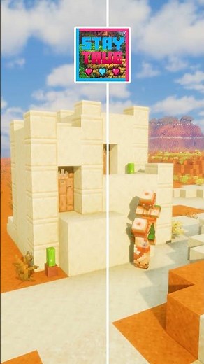 Minecraft Stay True texture pack comparison #texturepack #showcase