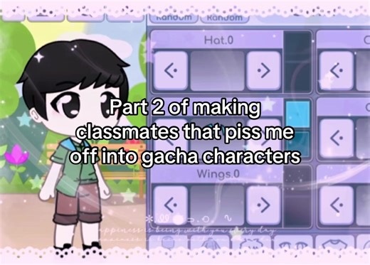 Creating Gacha Characters from Classmates