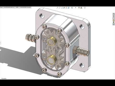 Create a Gear Oil Pump in SolidWorks | Complete Modeling and Assembly