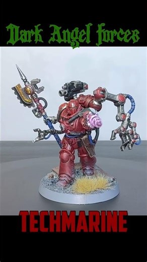 Techmarine - newest model painted