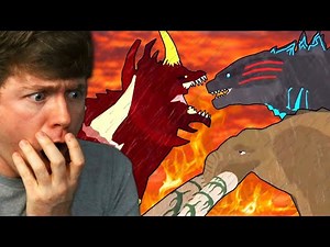 GODZILLA and BEHEMOTH vs DESTOROYAH the FIGHT! (Reaction)