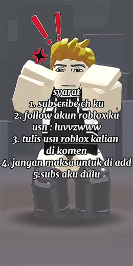 open add nih! || baru netes jadi content creator#roblox #robloxedit #bismillahfyp