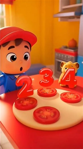 LEGO Pizza Party 🍕✨ Let’s Count & Cook! | Fun Learning for Kids #legocooking #lego #legofood