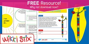 Wikki Stix Friendship Pen and Journaling Worksheet