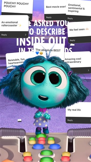 32K views · 145 reactions | We asked, you answered 梁 Here are your three-word reviews of Inside Out 2! | Walt Disney Studios | Facebook