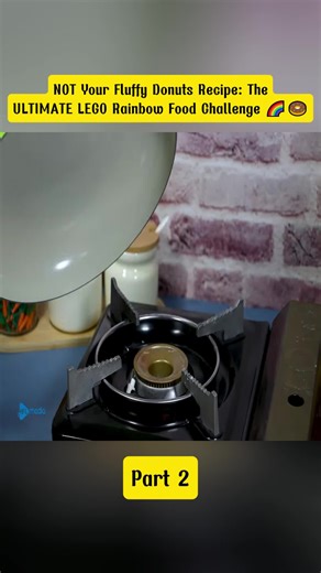 LEGO Rainbow Food Challenge: Ultimate Donuts Recipe