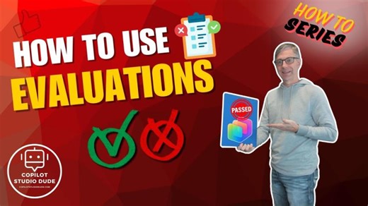 How To Use Evaluations in Copilot Studio | Efrat Gilboa