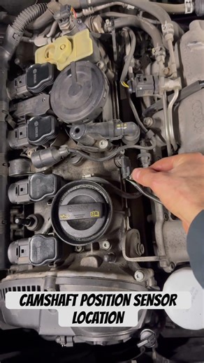 Q5 Audi Camshaft position sensor location