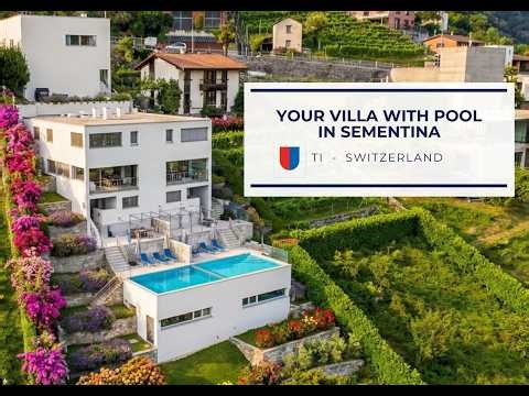 Luxury villa for sale in Switzerland with breathtaking mountain views 🇨🇭