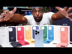 ALL COLORS! iPhone 13 Pro Silicon Case w/ Magsafe!