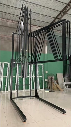 Carpet rug rack for rug display