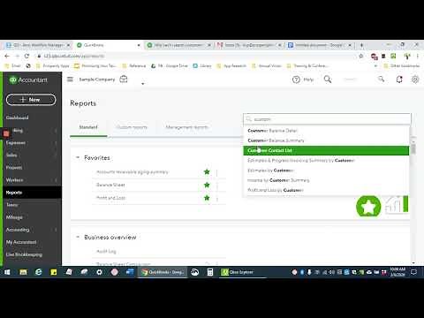 Search Customer By Address in QuickBooks Online