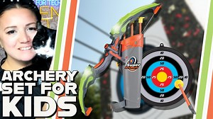 Watch Play Bow & Arrow Archery Set with LED lights on Amazon Live