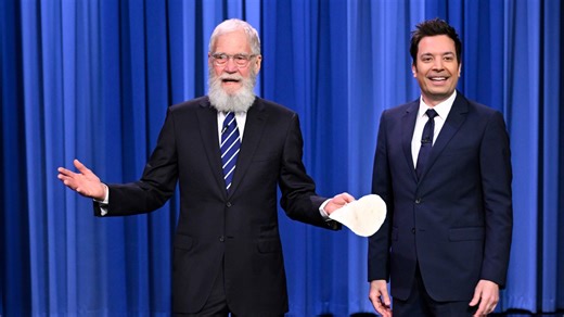 Watch David Letterman's Surprise Appearance on 'The Tonight Show Starring Jimmy Fallon'