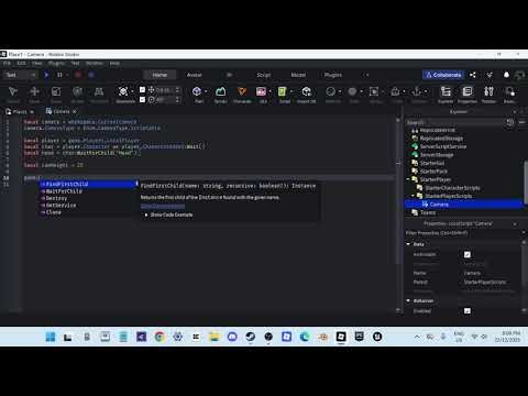 How to make a TOP DOWN CAMERA in roblox studio!