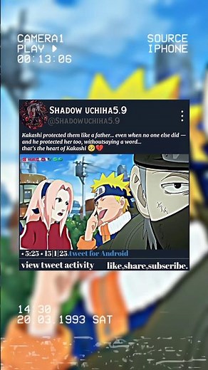 Kakashi ❤️ #shorts #shortsfeed #viralshorts