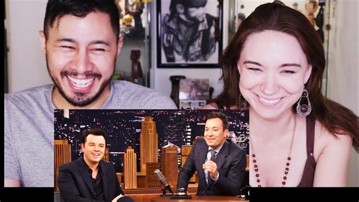 Jimmy Fallon & Seth Macfarlane | Impersonations | Reaction