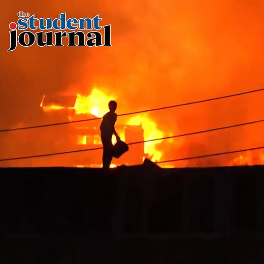 আ'গুন লেগে ধ্বং'সস্তুপে পরিণত কড়াইল বস্তি,বাড়ি ছাড়ছেন মানুষ | The Student Journal