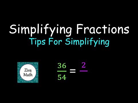 How to Simplify Fractions | Tips For Simplifying Fractions